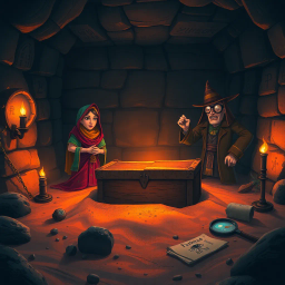 Whose Relic Is It Anyway? - Text-based game