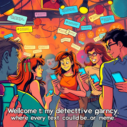 Whose Phone Is This, Anyway? - Text-based game