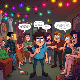Whose Phone Is This, Anyway? - Text-based game