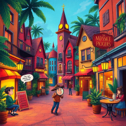 Whose Hello Is It, Anyway? - Text-based game