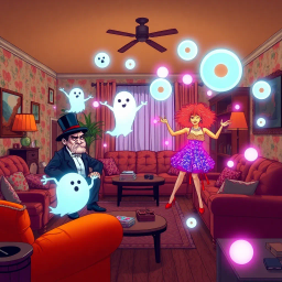 Hello, Whose Ghost Is It Anyway? - Text-based game
