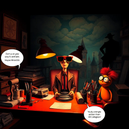 Hello, Whose Is It Anyway? - Text-based game
