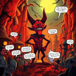 Whose Hell Is This? - Text-based game