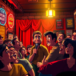 Whose Laughter Is It Anyway? - Text-based game