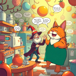 Metamayhem: Whose Adventure Is It Anyway? - Text-based game