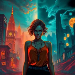 ChronoBrink: Rewind the Future - Text-based game