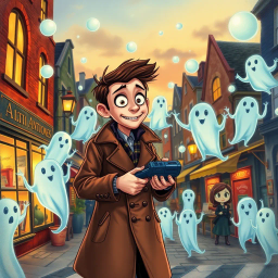Whose Ghost Is It Anyway? - Text-based game