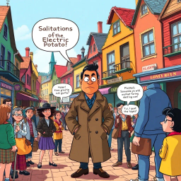 Whose Hellos Are These, Anyway? - Text-based game