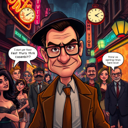 Whose Face is It Anyway? - Text-based game