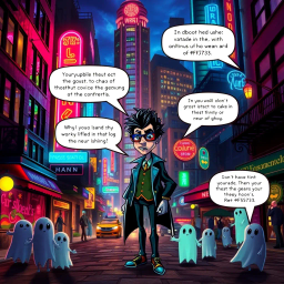 Comedy/Horror text games