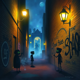 Shadowplay: Whose Shadow Is It Anyway? - Text-based game