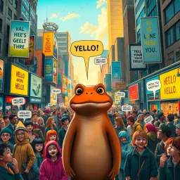 Whose Hellos Are These, Anyway? - Text-based game