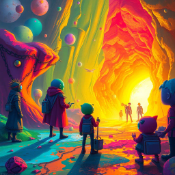 Spectrum Wars: Whose Dimension Is It Anyway? - Text-based game