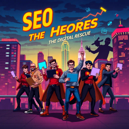 SEO Heroes: The Digital Rescue - Text-based game