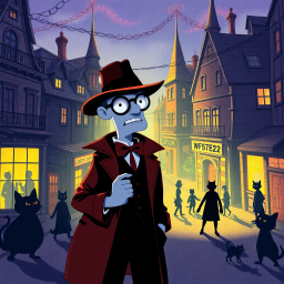 Whose Shadow is it Anyway? - Text-based game