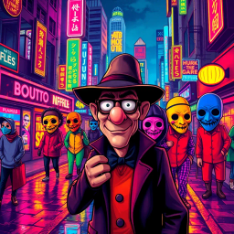 Whose Face Is It Anyway? - Text-based game