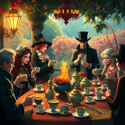 Whose Tea Is It Anyway? - Text-based game