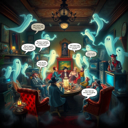 Hello, Whose Ghost is It Anyway? - Text-based game