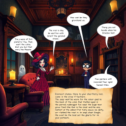 Whose Ghost Is It Anyway? - Text-based game