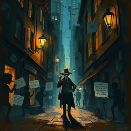 Whose Shadow is it Anyway? - Text-based game