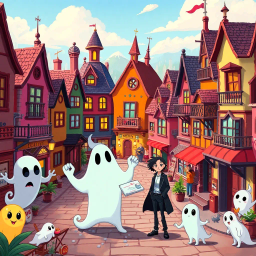 Whose Ghost Is It Anyway? - Text-based game