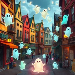 Ghostly Banter - Text-based game