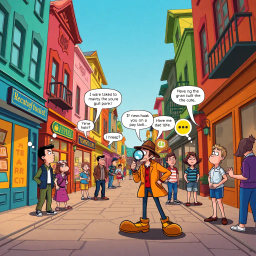 Whose Hellos Are These, Anyway? - Text-based game