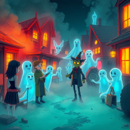 Whose Ghost Is It Anyway? - Text-based game