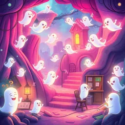 Whose Ghost Is It Anyway? - Text-based game