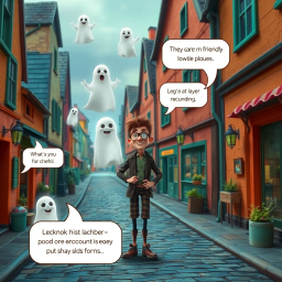 Whose Ghost Is It Anyway? - Text-based game