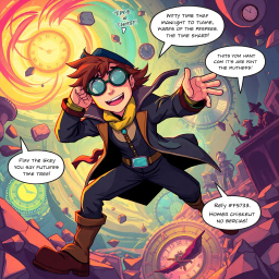 ChronoRumble: Whose Time Is It Anyway? - Text-based game
