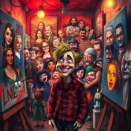 Who’s That Face?! - Text-based game