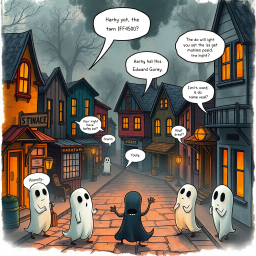 Whose Ghost Is It Anyway? - Text-based game