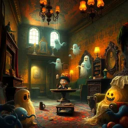 Whose Haunt Is This? - Text-based game