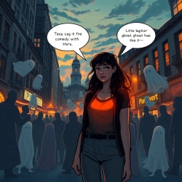 Whose Ghost Is It Anyway? - Text-based game