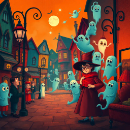 Hello, Whose Ghost Is It Anyway? - Text-based game