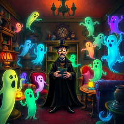 Whose Ghost is it Anyway? - Text-based game