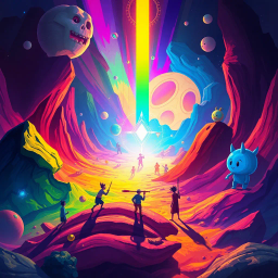 Spectrum Wars: Which Dimension Is It Anyway? - Text-based game