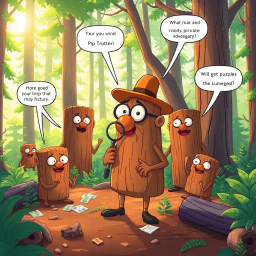 Whose Logs Are These Anyway? - Text-based game
