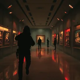 Art Heist Hustle - Text-based game