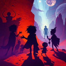 Whose Shadow Is It Anyway? - Text-based game