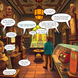 Whose Artifact Is It, Anyway? - Text-based game