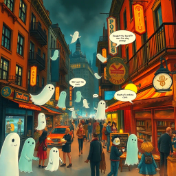 Whose Ghost Is It, Anyway? - Text-based game