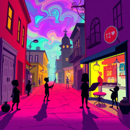 Whose Shadow Is It Anyway? - Text-based game