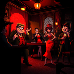Whose Face Is It Anyway? - Text-based game