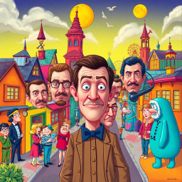 Whose Face Is It Anyway? - Text-based game