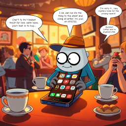 Whose Phone is This, Anyway? - Text-based game