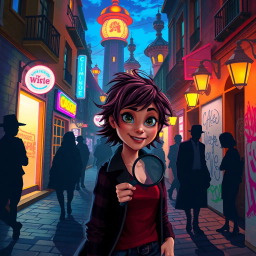 Whose Shadow is it Anyway? - Text-based game