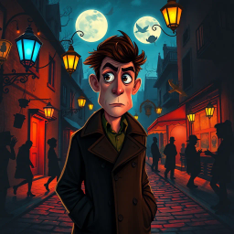 Whose Shadow is It Anyway? - Text-based game