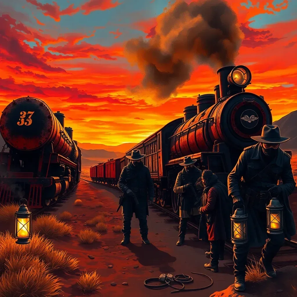 Locomotive Legends: The Great Railway Heist
